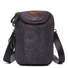 Leather Cell Phone Holsters Belt Pouches for Men Waist Bag BELT BAG Shoulder Bag For Men - iwalletsmen