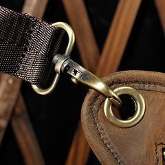 Leather Belt Pouch for men Waist Bag BELT BAG Shoulder Bags Cell Phone Holsters For Men - iwalletsmen