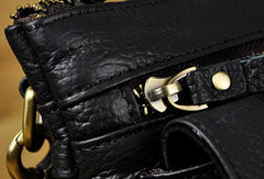 Small Leather Mens Belt Pouch Waist Bag Shoulder Bag BELT BAG For Men - iwalletsmen