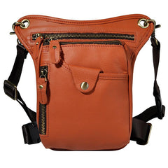 Leather Mens Belt Pouches Cell Phone Holsters Waist Bag BELT BAGs Shoulder Bag For Men - iwalletsmen