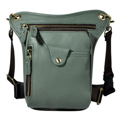 Leather Mens Belt Pouches Cell Phone Holsters Waist Bag BELT BAGs Shoulder Bag For Men - iwalletsmen