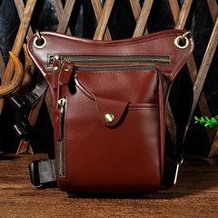 Leather Mens Belt Pouches Cell Phone Holsters Waist Bag BELT BAGs Shoulder Bag For Men - iwalletsmen
