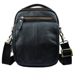 Small Mens Leather Belt Pouch Waist Bag BELT BAG Shoulder Bag For Men - iwalletsmen