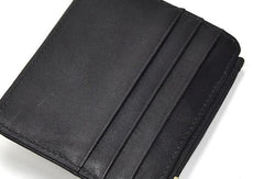 Cool Leather Mens Wallet Slim Wallet Card Front Pocket Wallet for Men - iwalletsmen