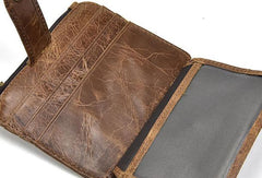 Cool Leather Mens Wallet Slim Wallet Card Front Pocket Wallet for Men - iwalletsmen