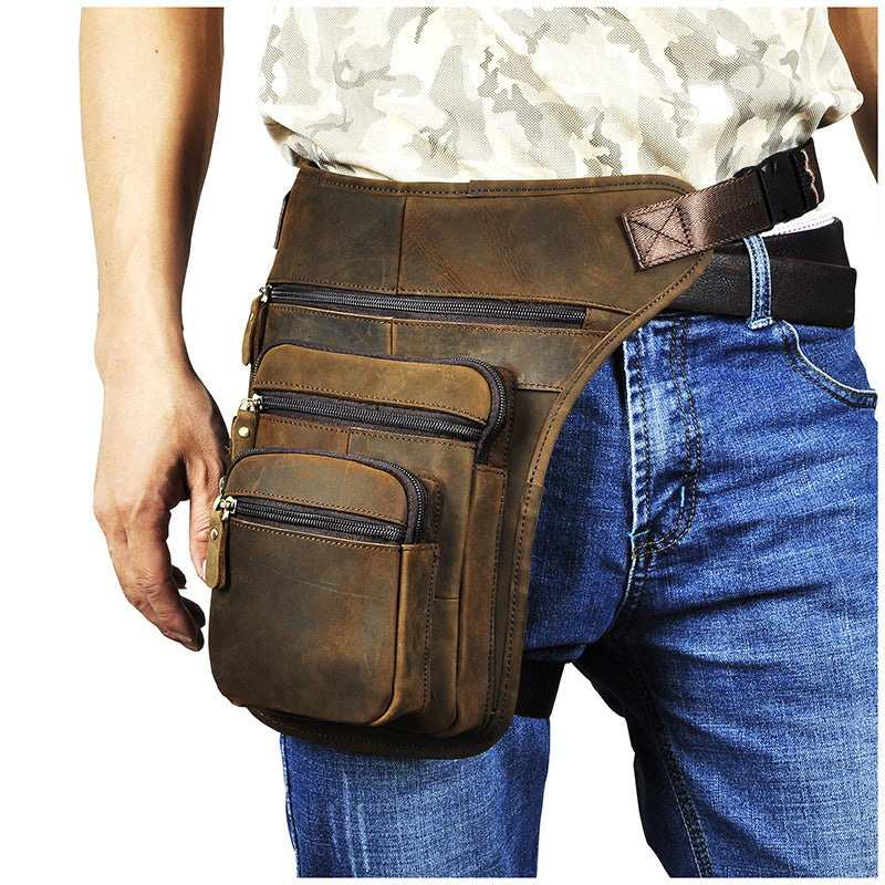 Leather drop leg pouch 2025