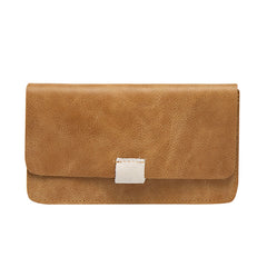 Leather Long Wallets for men Vintage Bifold Men Long Wallet