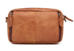 Leather Men Fanny Pack Waist Bag Hip Pack Belt Bag Bumbag for Men