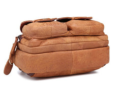 Leather Men Fanny Pack Waist Bag Hip Pack Belt Bag Bumbag for Men