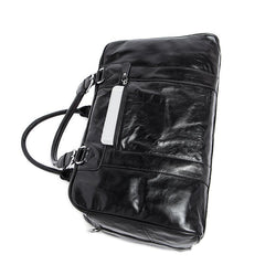 Cool Leather Men Large Travel Bag Business Weekender Bags For Men - iwalletsmen