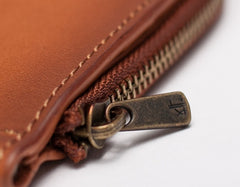 Leather Men Slim Small Wallet Bifold Small Money Clip Wallet for Men