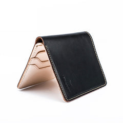 Leather Men Small Wallet Bifold Vintage Wallet for Men - iwalletsmen