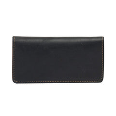 Leather Men Travel Wallet Passport Wallet Bifold Long Wallets for Men