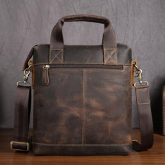 Vintage Leather Mens Briefcase Work Briefcases Business Briefcases Laptop Briefcases For Men - iwalletsmen