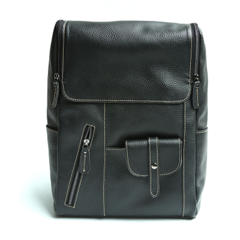 Leather Mens Backpacks Cool Travel Backpacks Laptop Backpack for men - iwalletsmen