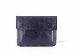 Leather Mens Card Wallet Slim Front Pocket Wallet Small Change Wallets for Men - iwalletsmen