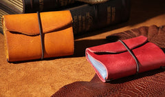 Leather Mens Card Wallet Small Card Wallet for Women