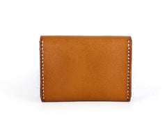 Leather Mens Card Wallets Front Pocket Wallet Small Cool Change Wallet for Men - iwalletsmen