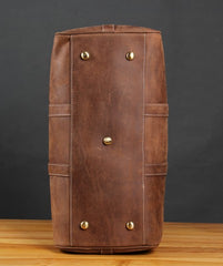 Leather Mens Cool Large Weekender Bag Travel Bag for Men