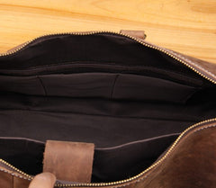 Leather Mens Cool Large Weekender Bag Travel Bag for Men