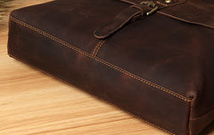 Leather Mens Cool Messenger Bag Shoulder Bag Crossbody Bag for Men
