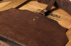 Leather Mens Cool Messenger Bag Shoulder Bag Crossbody Bag for Men