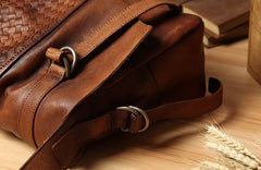 Leather Mens Cool Messenger Bag Shoulder Bag Vintage Crossbody Bag for Men