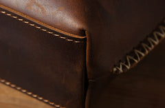 Leather Mens Cool Shoulder Bag Vintage Purse Messenger Bag Crossbody Bag for Men