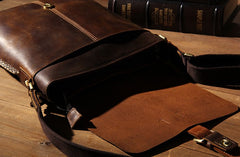Leather Mens Cool Shoulder Bag Vintage Purse Messenger Bag Crossbody Bag for Men