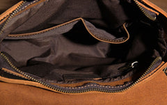 Leather Mens Cool Shoulder Bag Vintage Purse Messenger Bag Crossbody Bag for Men