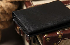 Leather Mens Cool Slim billfold Leather Wallet Men Small Wallets Bifold for Men