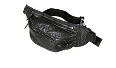 Leather Mens Cool Sling Bag Crossbody Bag Chest Bag Fanny Pack for men