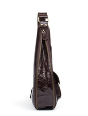 Leather Mens Cool Sling Bag Crossbody Bag Chest Bag for men