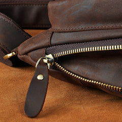 canvas sling purse​ leather shoulder bag men​
