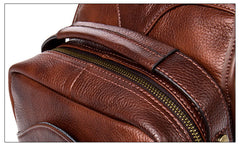 Leather Mens Cool Sling Bag Crossbody Bag Chest Bag for men