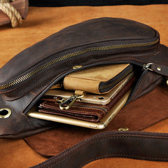 leather sling bag men​ italian leather sling bag