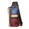 Leather Mens Cool Sling Bag Crossbody Bag Chest Bag for men - View 7