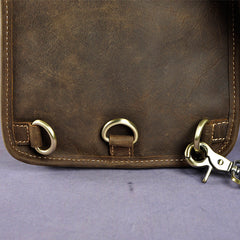 Best Leather Mens Cool Sling Bag Crossbody Bag Chest Bag for men