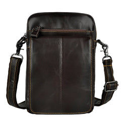 Leather Mens Cool Sling Bag Crossbody Bag Waist Bag for men