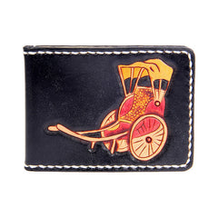 Leather Mens Driver License Wallet Men Small Wallets Slim for Men