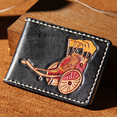 Leather Mens Driver License Wallet Men Small Wallets Slim for Men