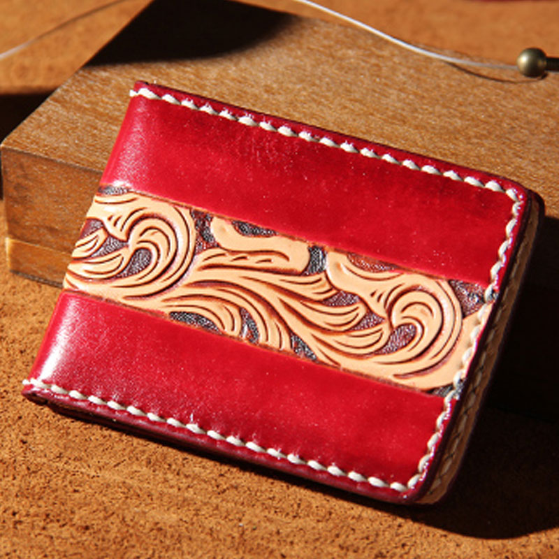 Leather Mens Driver License Wallet Men Small Wallets Slim for Men
