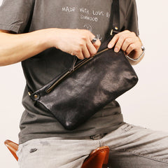 Leather Mens FANNY PACK MENS WAIST BAG HIP PACK BELT BAG FOR MEN - iwalletsmen