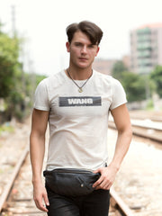 Leather Mens Fanny Pack Waist Bag Hip Pack Belt Bag Bumbag for Men