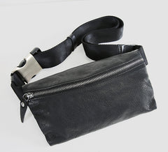 Leather Mens Fanny Pack Waist Bag Hip Pack Belt Bag Bumbag for Men