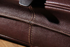 Leather Mens Messenger Bag Shoulder Bag Crossbody Bag for Men