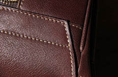 Leather Mens Messenger Bag Shoulder Bag Crossbody Bag for Men