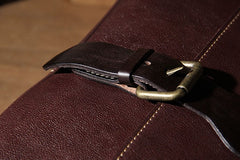 Leather Mens Messenger Bag Shoulder Bag Crossbody Bag for Men