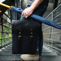 Leather Mens School Backpacks Travel Backpacks Laptop Backpack for men - iwalletsmen