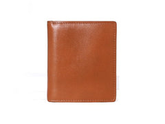 Leather Mens Slim Bifold Small Wallet Front Pocket Wallet Small Wallet for Men - iwalletsmen